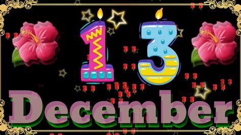 birthday 13th december